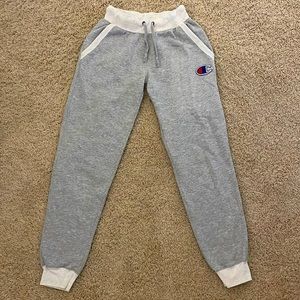 Champion Gray Sweatpants! Size- XS ! Color- Gray !